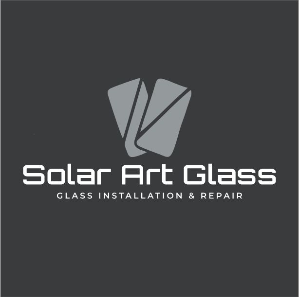 logo solar art glass