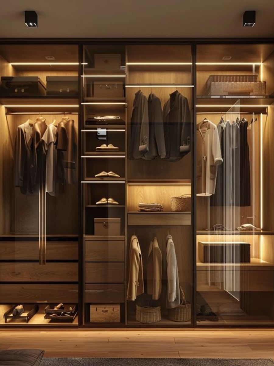 Home wardrobe glass image .1001